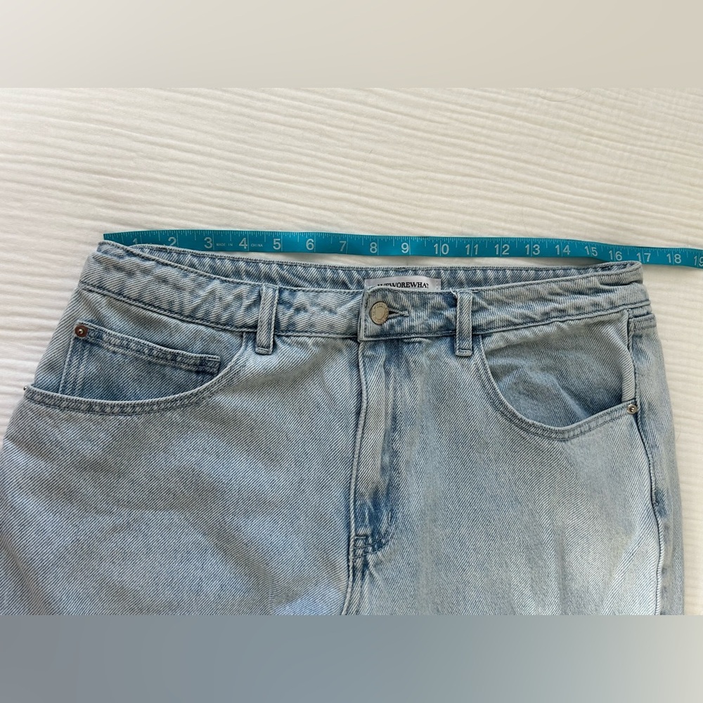 WeWoreWhat We Wore What Wide Leg Denim Jeans
Light Wash
Size 31 - Picture 5 of 9